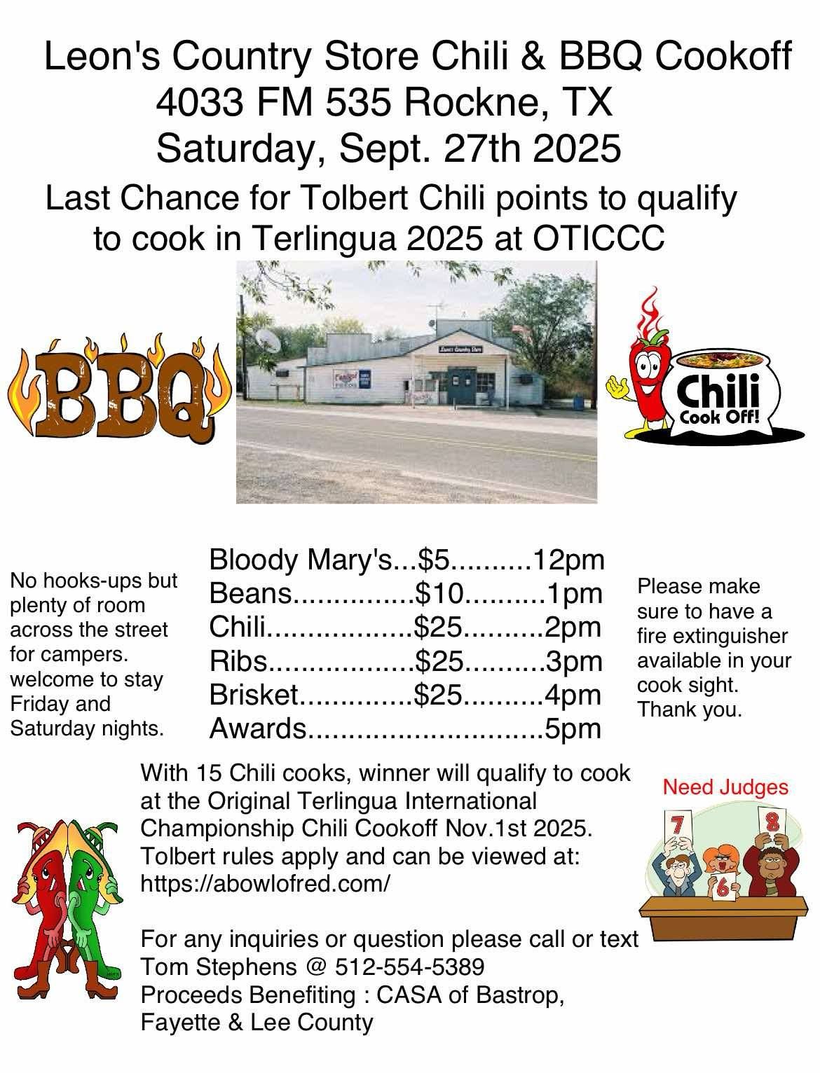 Cookoff poster