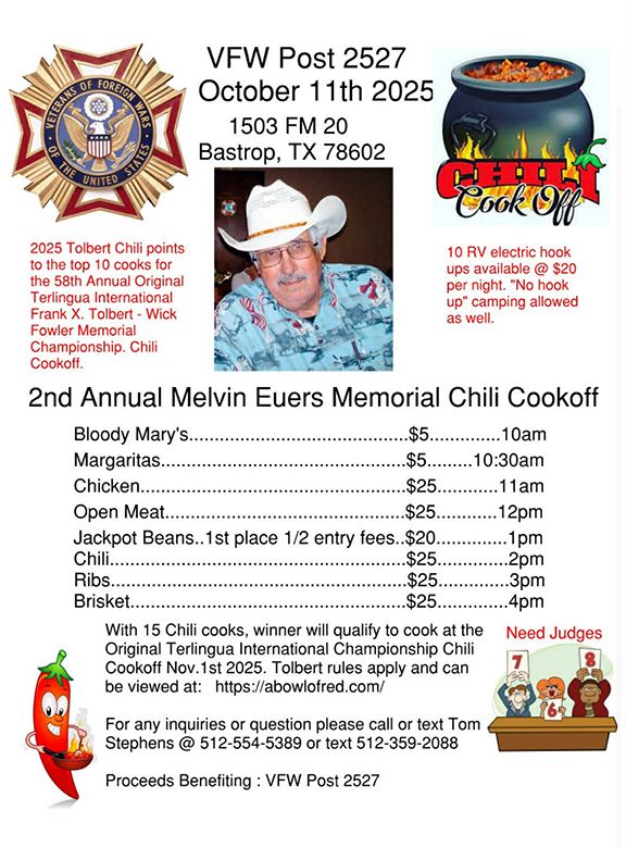 Cookoff poster