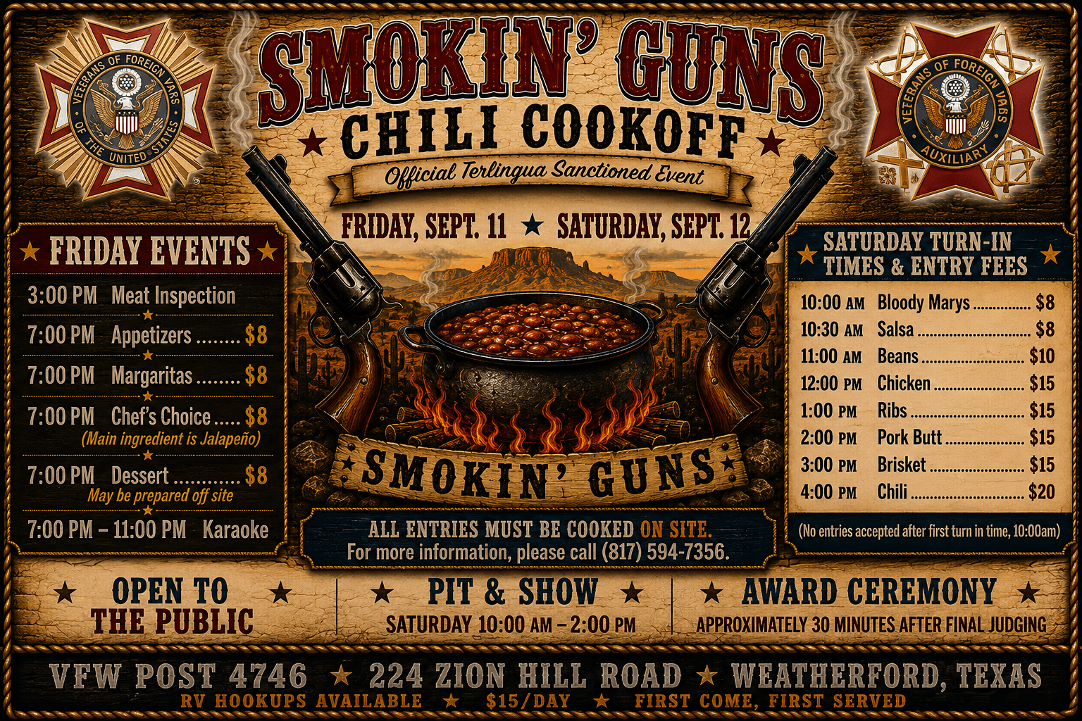 Cookoff poster