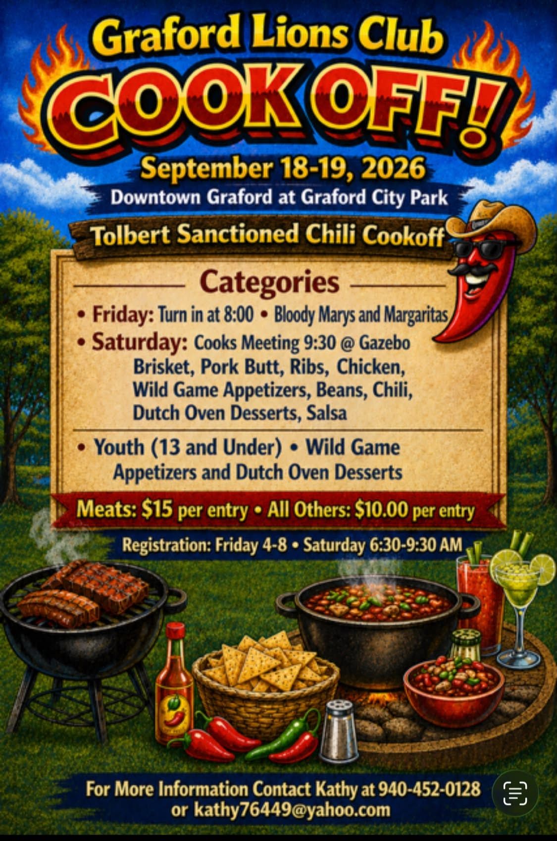 Cookoff poster