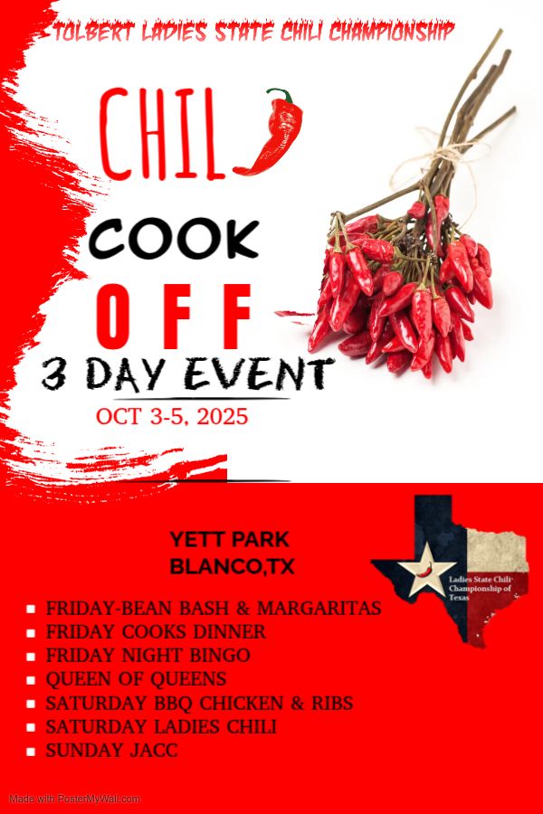 Cookoff poster